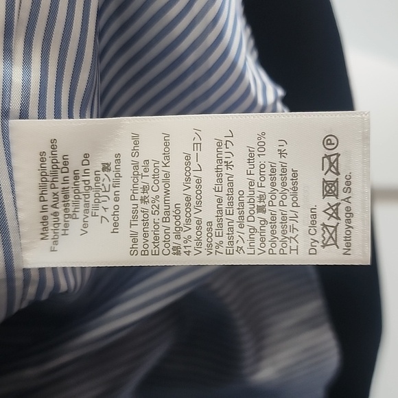 NWT! J. Crew Black Womens 2 Button Blazer Size 4 - Picture 6 of 6